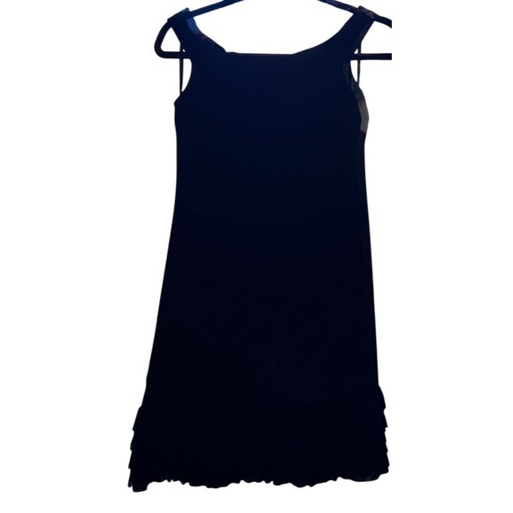 Chiara Boni Rigmor Illusion Structured A-Line Cocktail Dress Black Size 2 - Picture 6 of 8